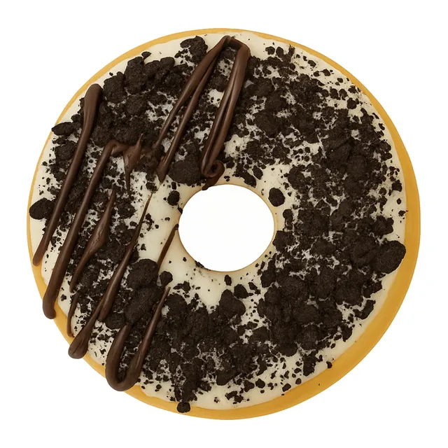 White Oreo Donut