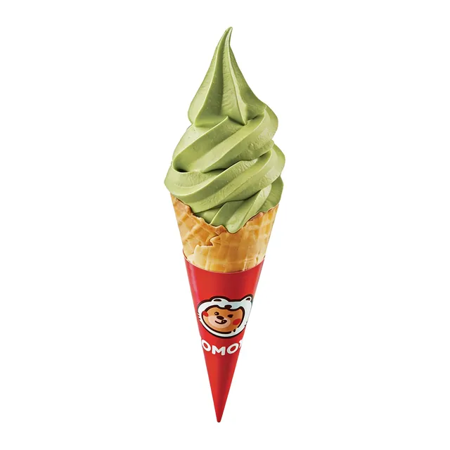 Matcha Ice Cream Cone